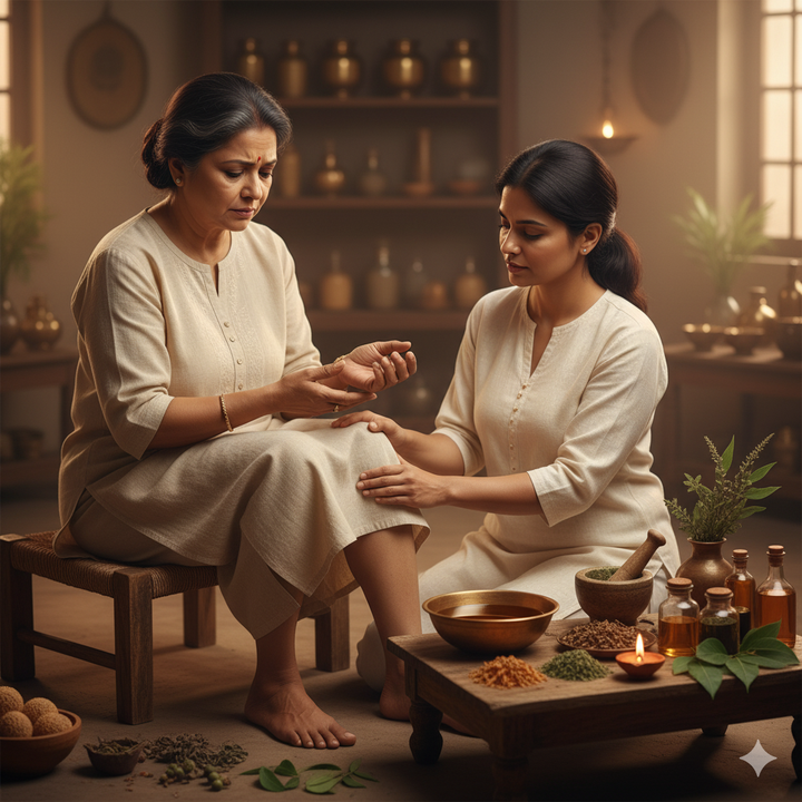 आयुर्वेद और गठिया: आयुर्वेद के माध्यम से प्राकृतिक दर्द निवारण और जोड़ों की देखभाल