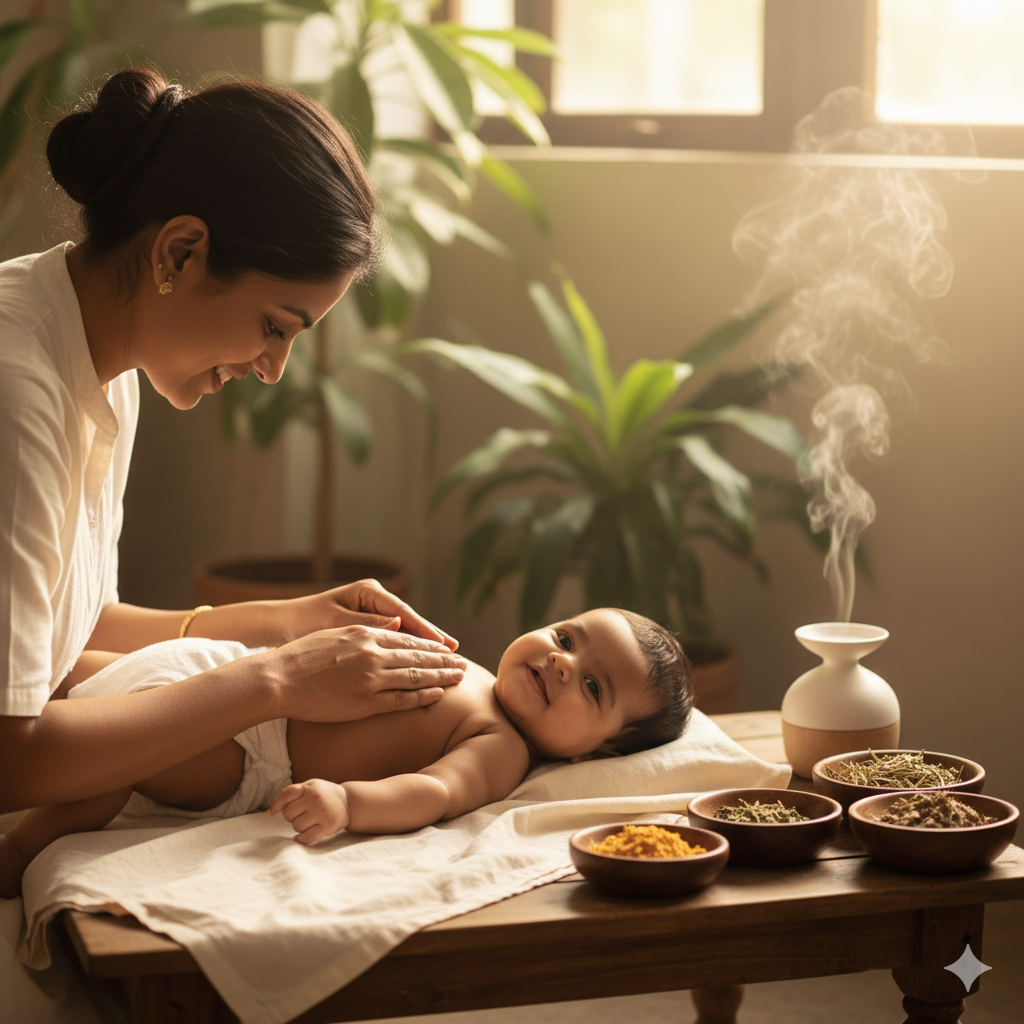 Ayurveda in the Infant Stage: Early Life Care & Wellness | Kamdhenu Laboratories