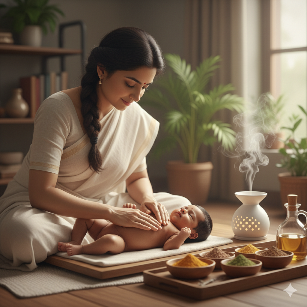 Ayurveda in neonatal stage – Kamdhenu Laboratories early life wellness