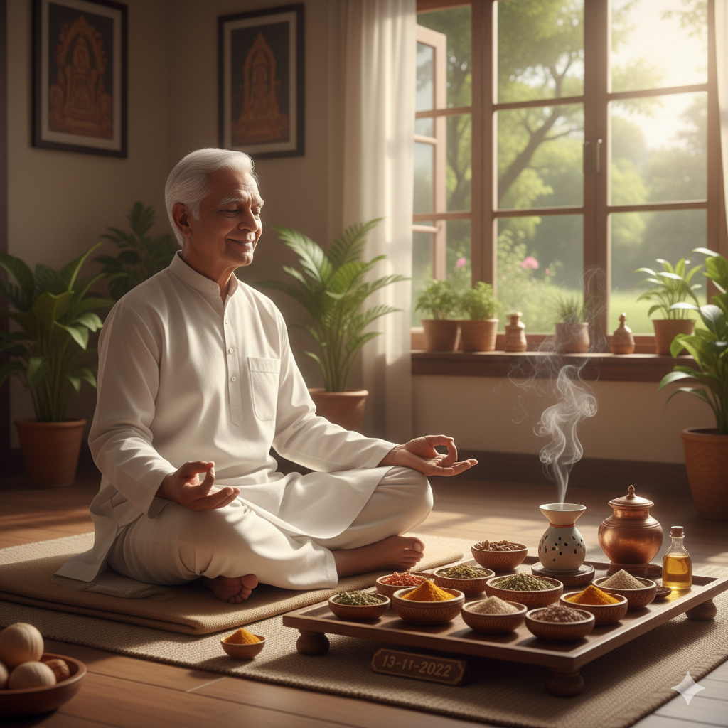 वृद्धावस्था और आयुर्वेद – कमधेनु लेबोरेट्रीज़ स्वास्थ्य जीवन