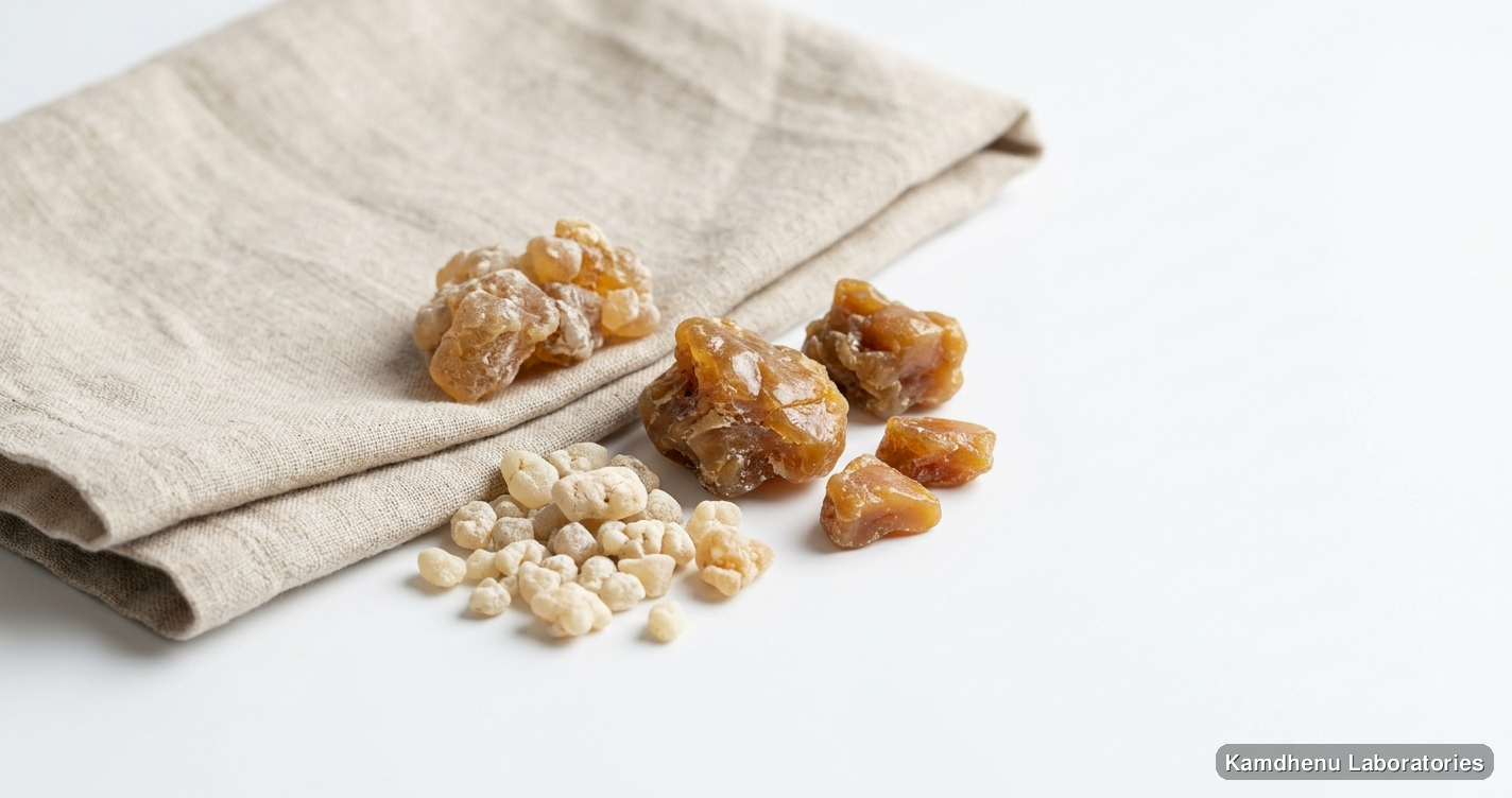 Agni Sandipan Churna | 200g — Ayurvedic powder containing hing. Clean product photograph on a soft light background.