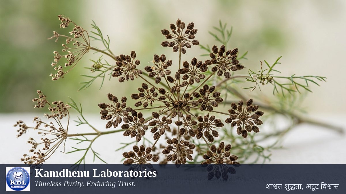 अजवाइन (Trachyspermum ammi) औषधीय पौधा — Fruit — Kamdhenu Laboratories