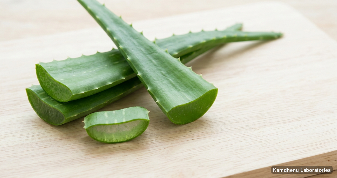 Dead Sea Mud Clay (250 g) — Ayurvedic product containing aloe vera. Clean product photograph on a soft light background.