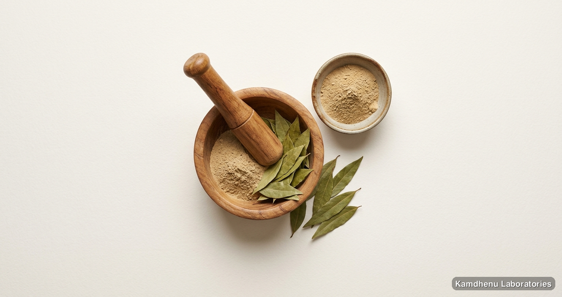 Kaunch Pak — Ayurvedic product. Clean product photograph on a soft light background.