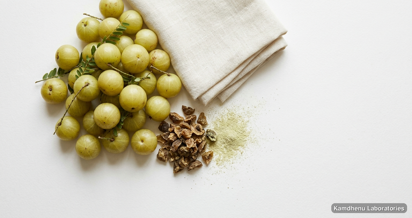 Madhu Amla Rasayan | 500GM — Ayurvedic juice containing amla. Clean product photograph on a soft light background.