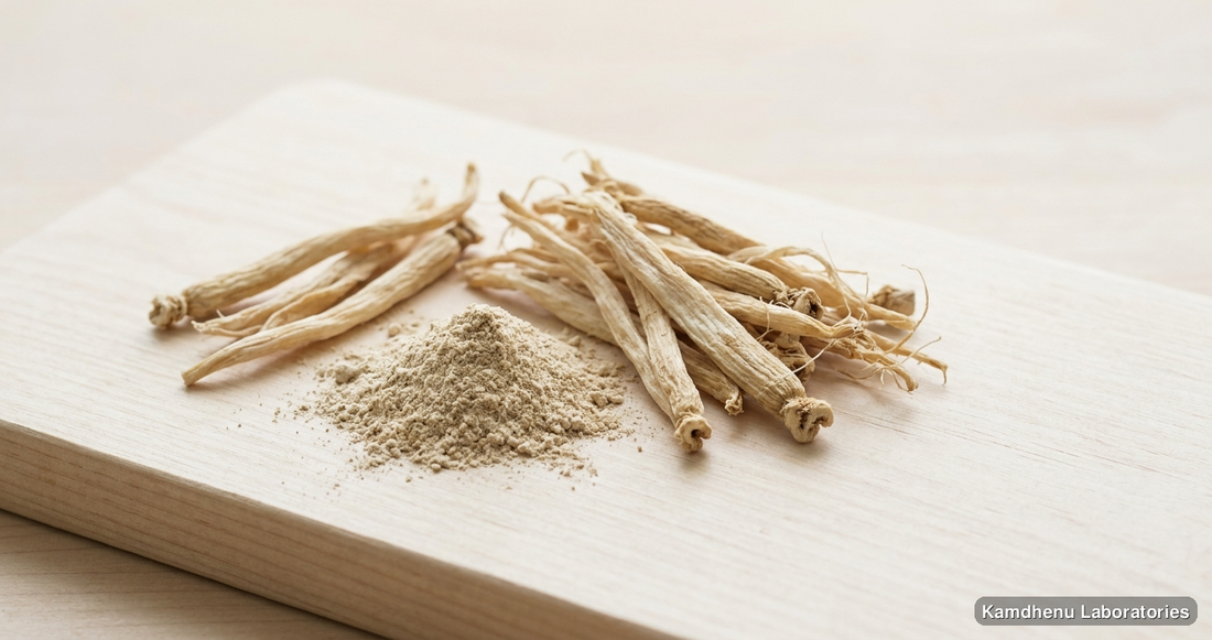 Musali Pak | 200g — Ayurvedic product containing safed musli. Clean product photograph on a soft light background.