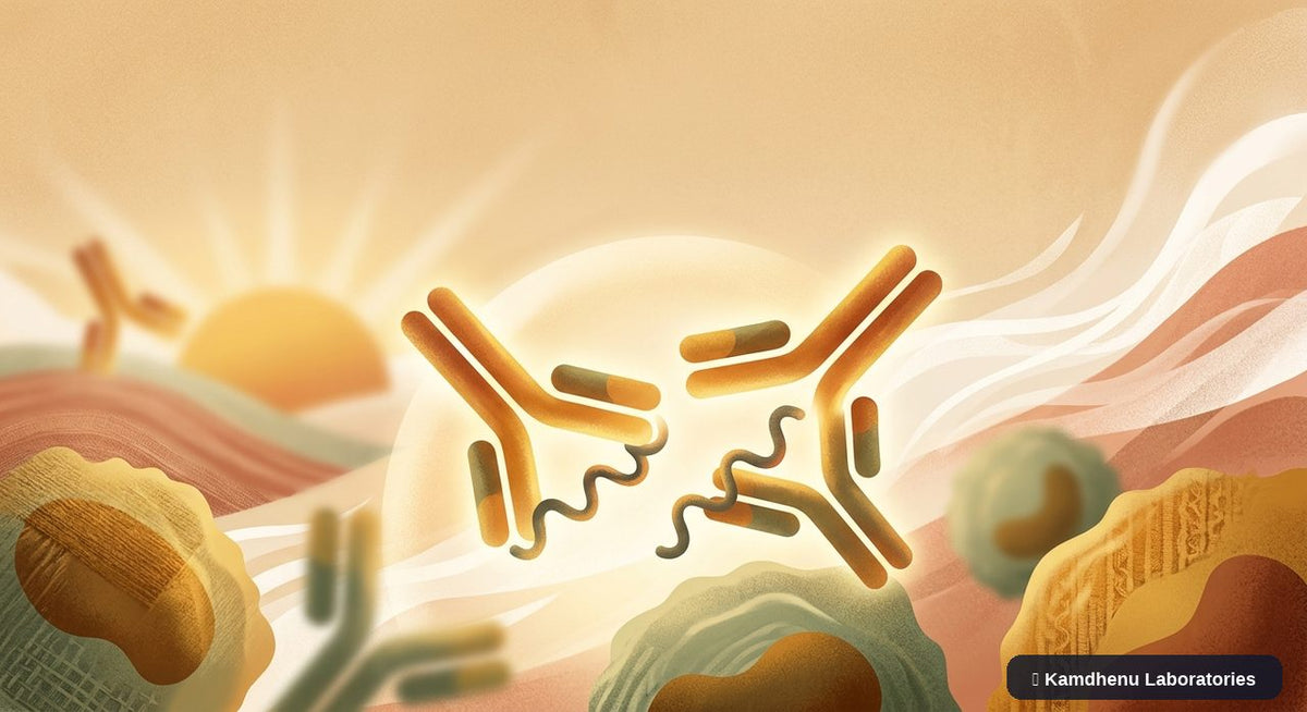 Editorial illustration representing Syphilis for the Kamdhenu Laboratories educational wellness blog.