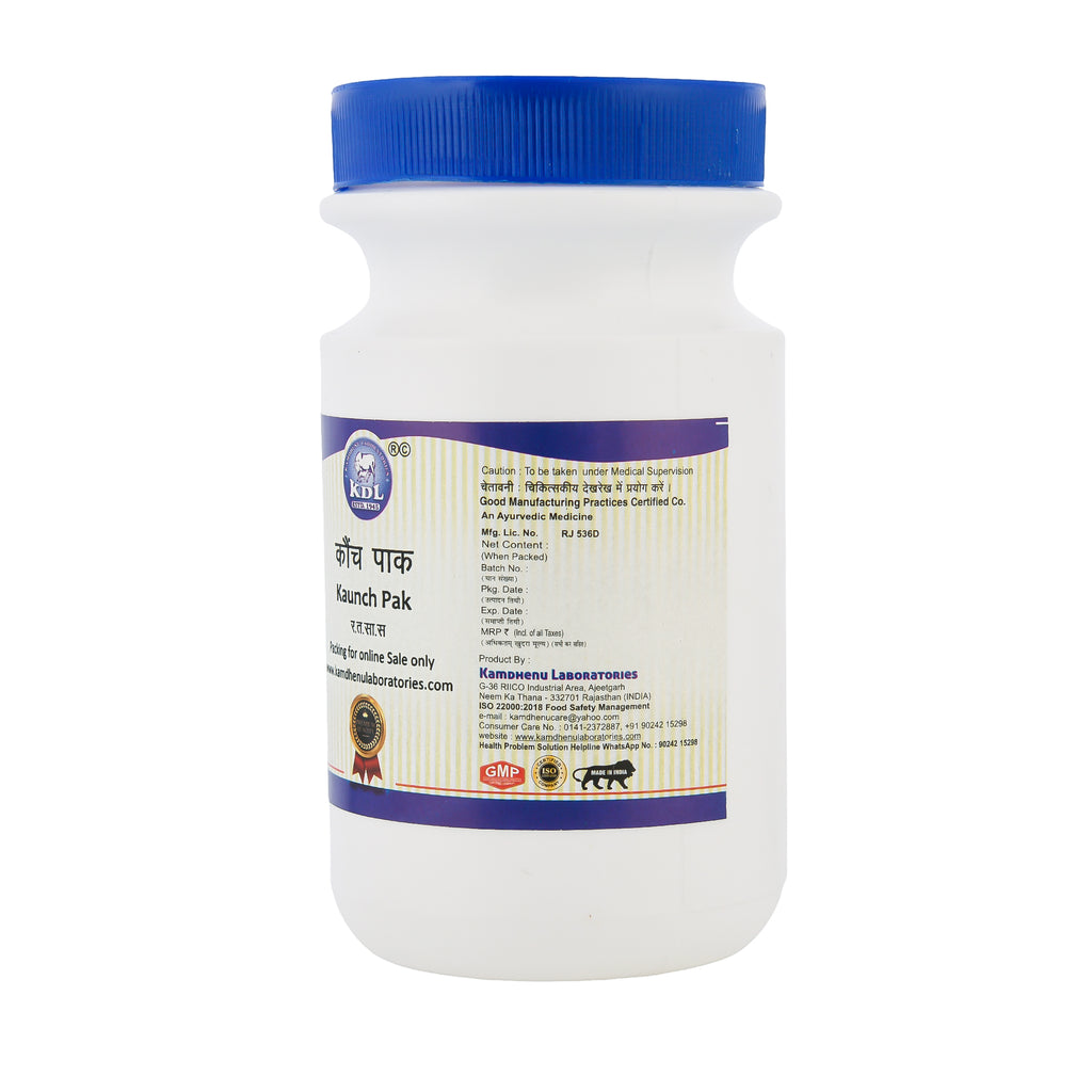 Kamdhenu Kaunch Pak – Ayurvedic herbal granules for strength and vitality