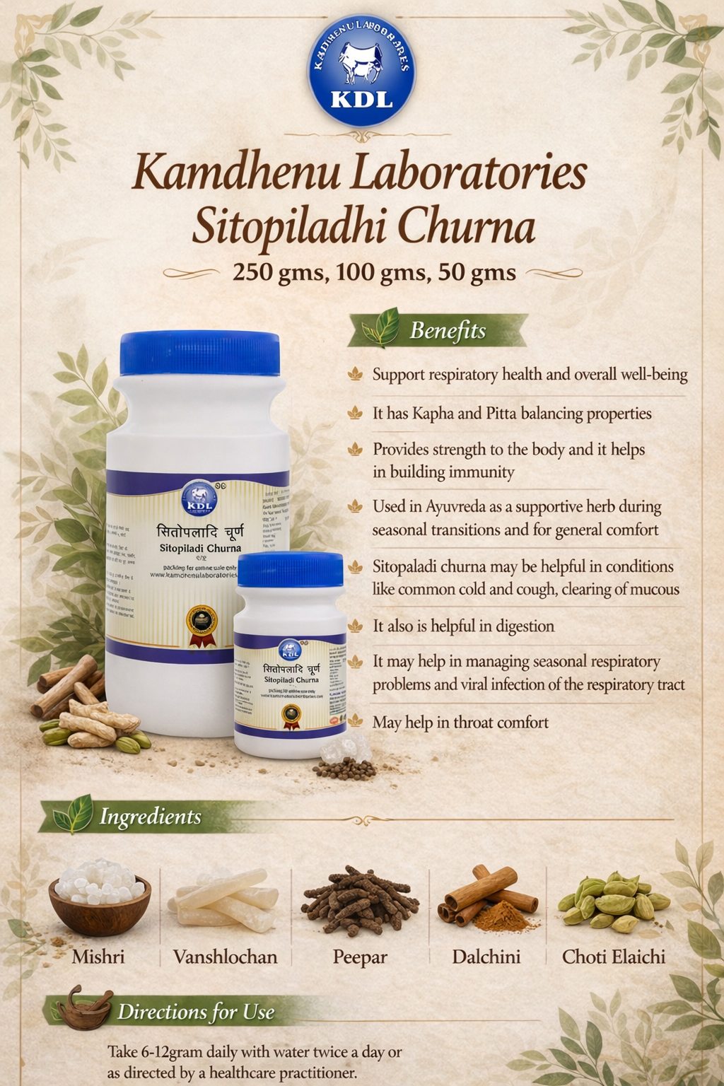 Sitopiladhi Churna