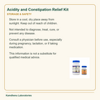 Acidity and Constipation Relief Kit — Storage & Safety: Store in a cool, dry place away from sunlight. Keep out of reach of children.