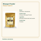 Bhangra Powder — Product Identity: Brand: Kamdhenu Laboratories; Product name: Bhangra (Bhringraj) Powder