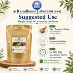 Suggested use of Chirayata Powder with water after food