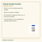 Chitrak Haritaki Avaleha — Storage & Safety: Store in a cool, dry place away from sunlight.