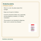 Drakshavaleha — Storage & Safety: Store in a cool, dry place away from sunlight.