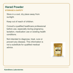 Harad Powder — Storage & Safety: Store in a cool, dry place away from sunlight.
