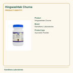 Hingwashtak Churna — Product Identity: Product: Hingwashtak Churna; Brand: Kamdhenu Laboratories