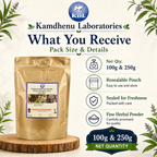Kamdhenu Laboratories Chirayata Powder available in 100g and 250g resealable pouches