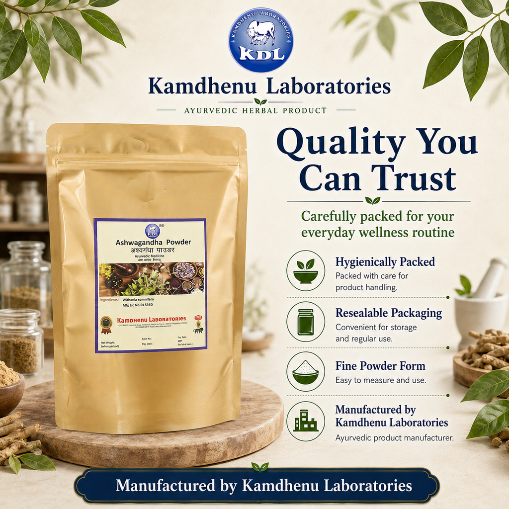 Kamdhenu Ashwagandha Powder — Withania somnifera