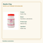 Kamdhenu Laboratories Kaolin Clay product identity and ingredient details
