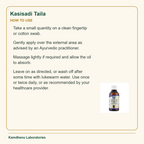 Kasisadi Taila — How to Use: Take a small quantity on a clean fingertip or cotton swab.