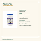 Kaunch Pak — Product Identity: Product name: Kaunch Pak; Brand: Kamdhenu Laboratories