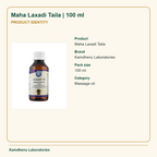 Maha Laxadi Taila | 100 ml — Product Identity: Product: Maha Laxadi Taila