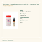 Skin Glowing & Beauty Enhancement Kit (Kaolin 200 g + Kumkumadi Taila — Product Identity: Brand: Kamdhenu Laboratories