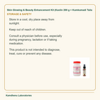 Skin Glowing & Beauty Enhancement Kit (Kaolin 200 g + Kumkumadi Taila — Storage & Safety: Store in a cool, dry place away from sunlight.